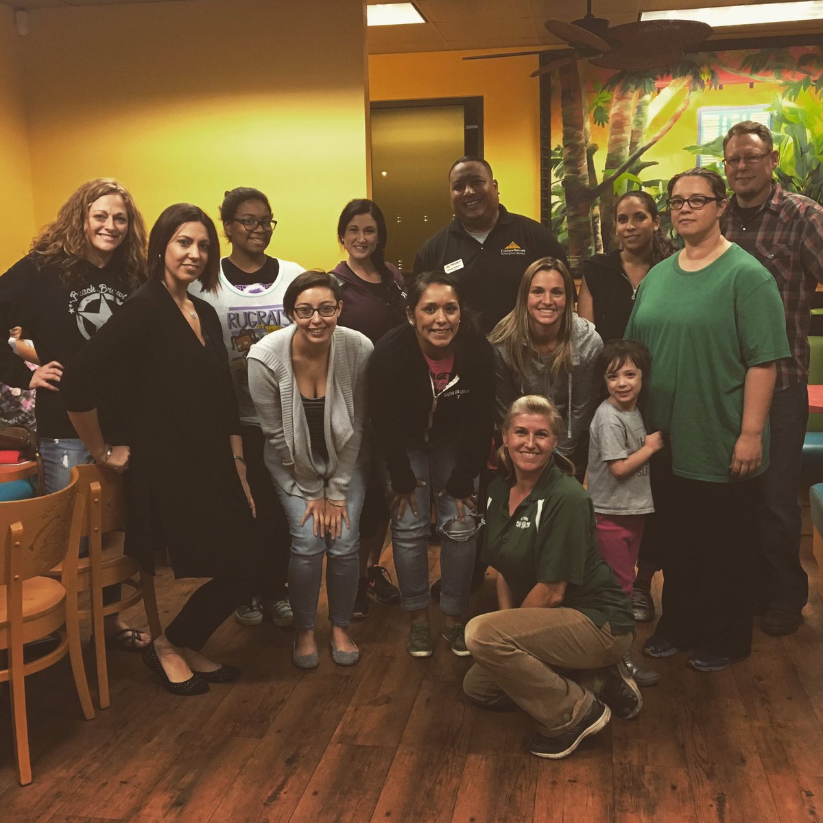 PanhandleRD's tweet photo. Watch out! Here come the Fresh Meat! Bootcamp starts February 7! #purd #bbsd #freshmeat #derby #tropicalsmoothiecafe https://t.co/VJJxuUfpX8
