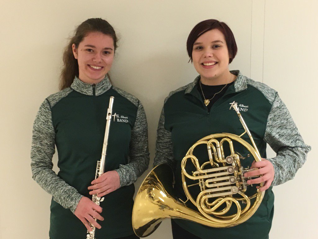 StAlbertBand's tweet photo. These two put on a fantastic show. Plus the other kids from 34 different schools around SW Iowa. #swiba https://t.co/xmfzQZYsOj