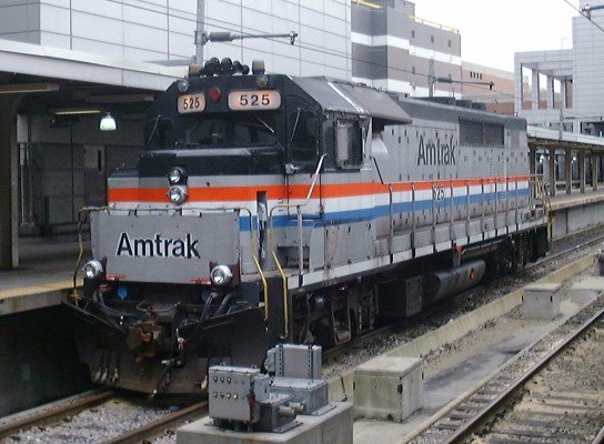 anshanjohn's tweet photo. AMTK_525 EMD GP40TC. https://t.co/8DSlG3yxqQ