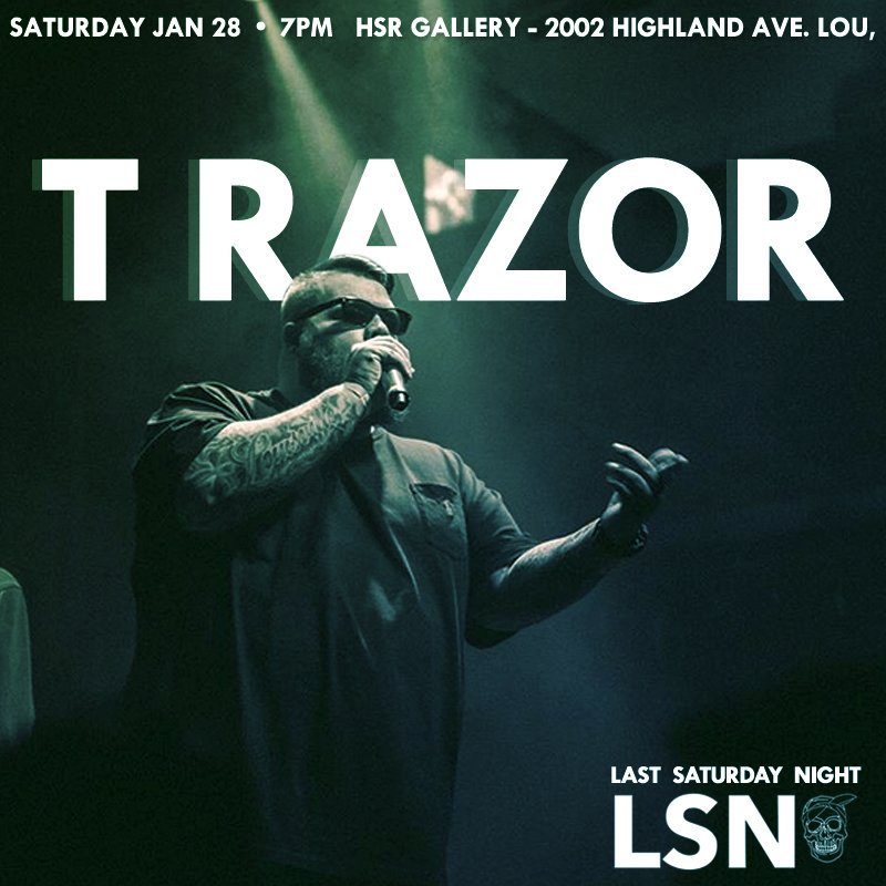 1stShft's tweet photo. Slide thru the HSR Gallery Saturday for this months #LSN show feat @TheSavior502 and myself https://t.co/VdvgUDFyOg