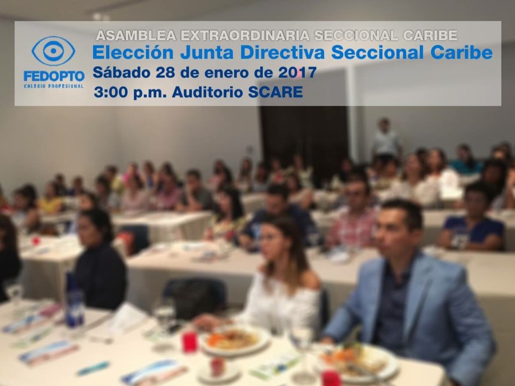 FedoptoOficial's tweet photo. Te invitamos a participar. Si no puedes asistir,podrás dar un poder a uno de tus colegas para que te represente.#ColFedopto #SeccionalCaribe https://t.co/lMfaaIImjO