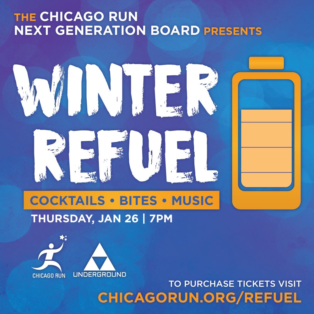 undergroundchi's tweet photo. Come out and support @Chicago_Run on 1/26! A charity that works with children on the importance of fitness & health! https://t.co/iMLsDPA7Sm https://t.co/z1t6LJsQuS