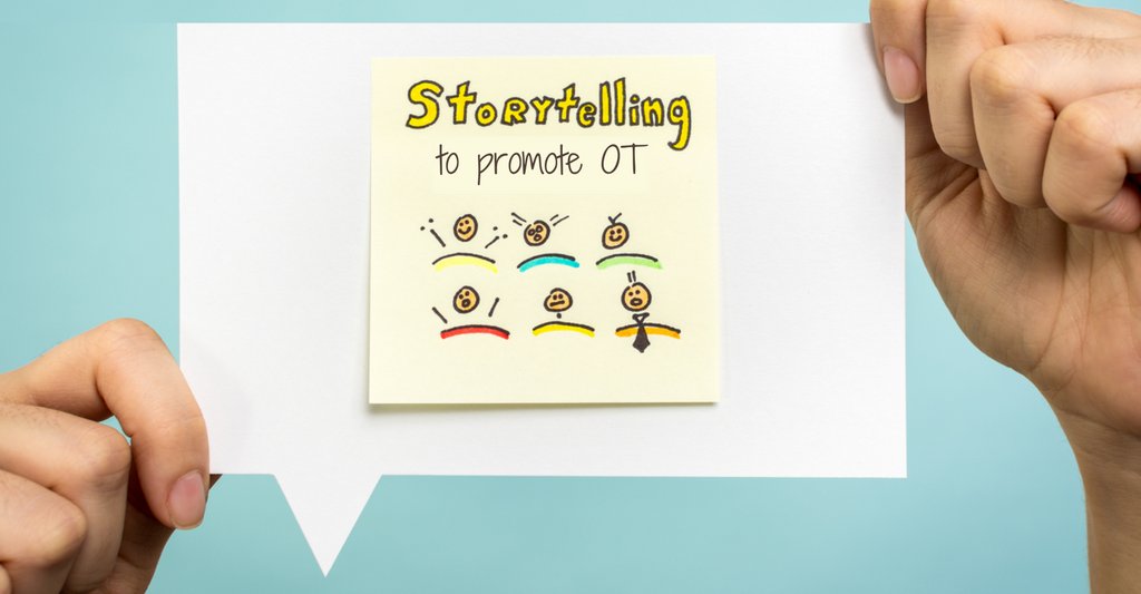 AOTAInc's tweet photo. How a short, well-told story can help people understand OT. Six tips to tell a powerful and memorable client story. https://t.co/XzckXyh2EG https://t.co/XplSAzlS1O