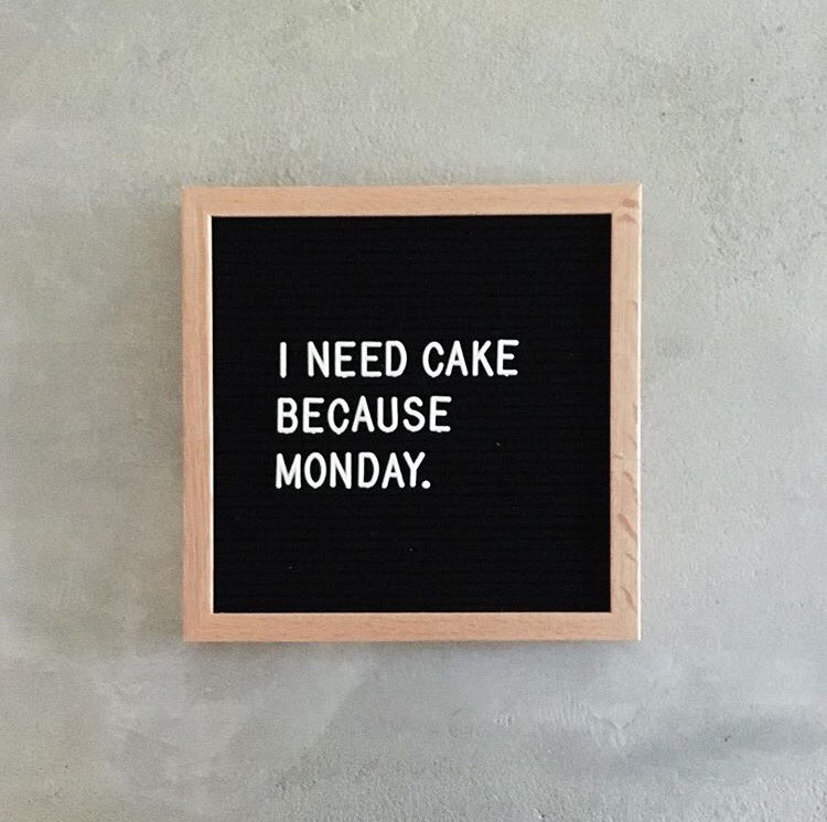 Right? #cake #monday