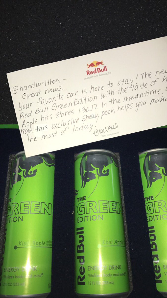 handwrltten's tweet photo. THANKS @REDBULL https://t.co/ZJ8F7wNOJK
