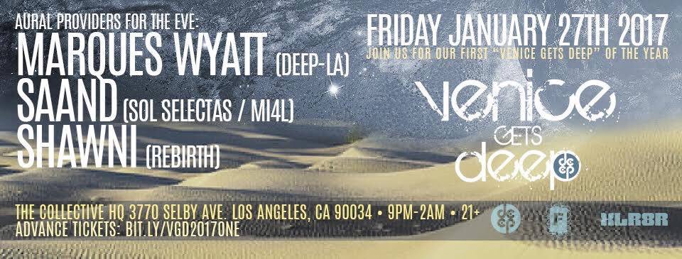 This Friday <a href="/deeplosangeles/">DEEP Los Angeles</a> with <a href="/marqueswyatt/">Marques Wyatt</a> <a href="/Shawnimusic/">Shawni</a> and myself 🔊🎶💚