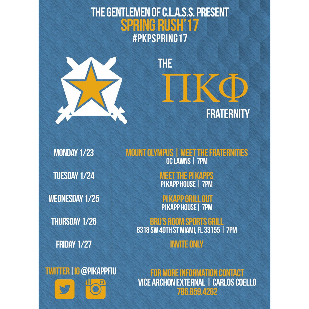 Don't forget to check us out this week #PKPSPRING17