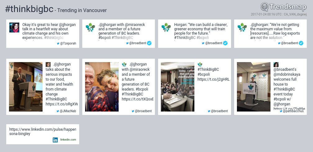 TrendsVancouver's tweet photo. #thinkbigbc is now trending in #Vancouver
https://t.co/Nwb64Tka0p https://t.co/5x5LyVIqsx
