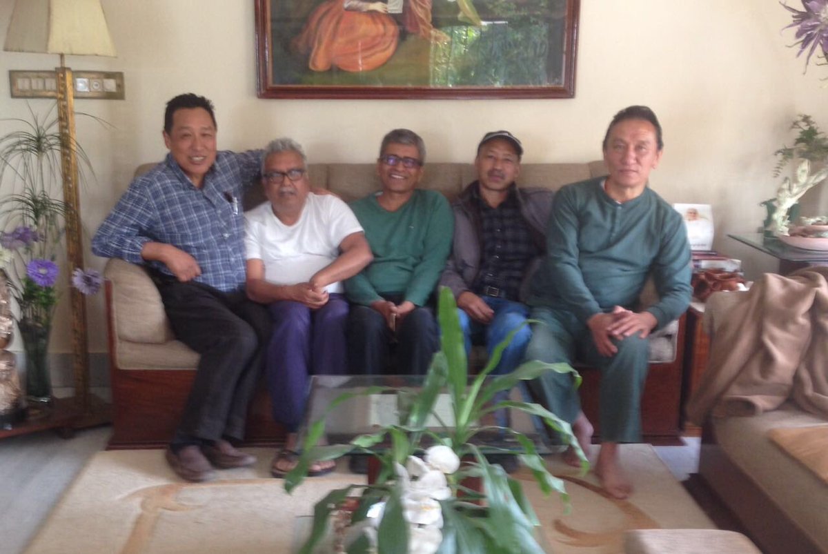 shivksaria's tweet photo. Tea appreciation talks for 1972 batchmates from Mount Hermon School, Darjeeling https://t.co/uI9deoJ9MI