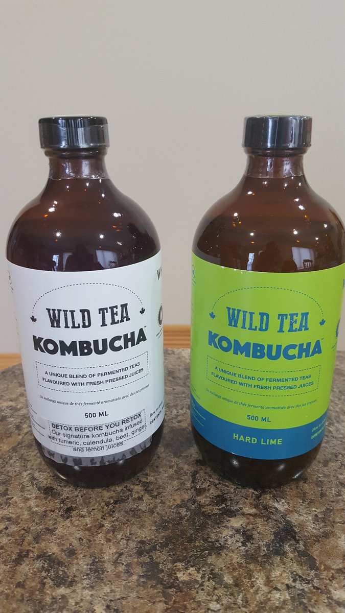 squidtravelling's tweet photo. @TrevorAslin I was happy to see these at the store today. It's my first time trying Kumbocha tea. It's not great tasting #drinkITfast https://t.co/rLncNZBy0e