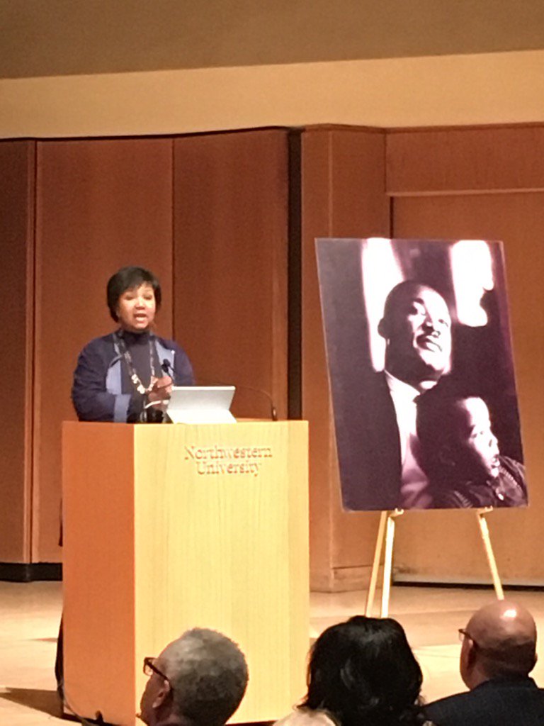 bbutlereditor's tweet image. Dr. Mae Jemison, 1st black woman  in space, South Sider.#MLKday2017@NorthwesternU.
"Embrace your place at the table."