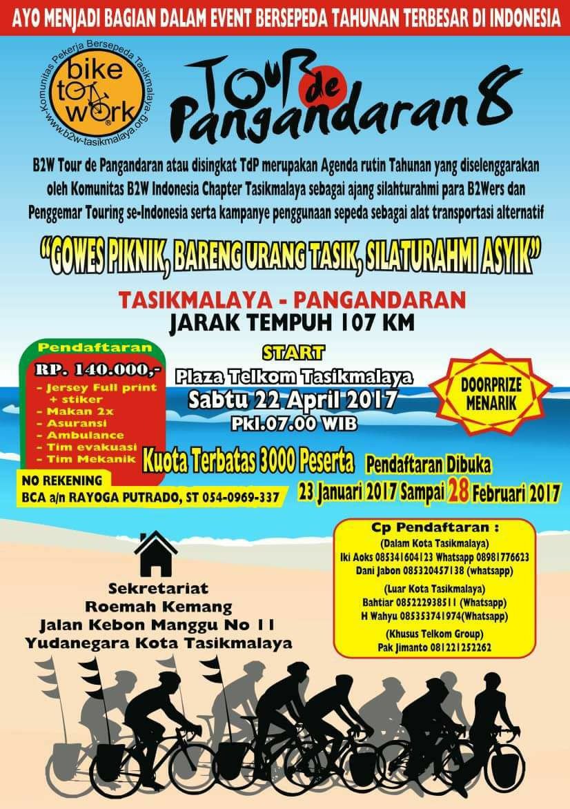 Baru lewat 2 hari #TourDeZero2Zero2017 udah kangen turing lagi? Ikutan aja gelaran rutin <a href="/b2wtsm/">B2W Tasikmalaya</a> ini... 😊😎 <a href="/B2WBogor/">Gowel b2w bogor</a>