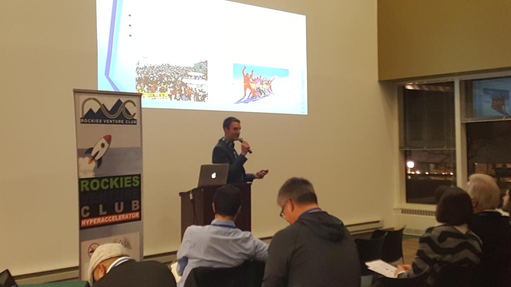 kopcho's tweet image. @RockiesVenture #hyperaccelerator Michael Stocker @snowvation