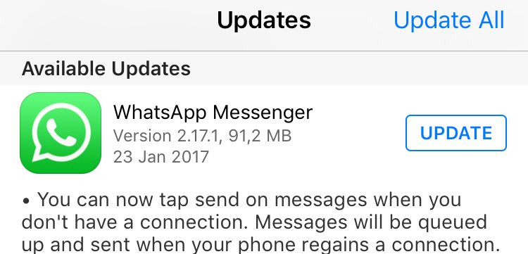 Finally 🎉 #WhatsApp #iOS