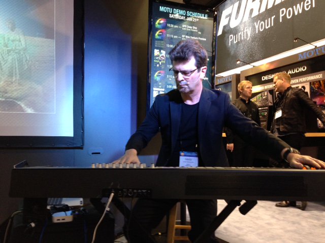 AeonSatori's tweet photo. Pleasure meeting David Rosenhal #NAMM2017 @motul Love his work with Happy the Man! Pick up The Muse Awakens Album https://t.co/nztrD7GwEO https://t.co/pf32FZ1HBy