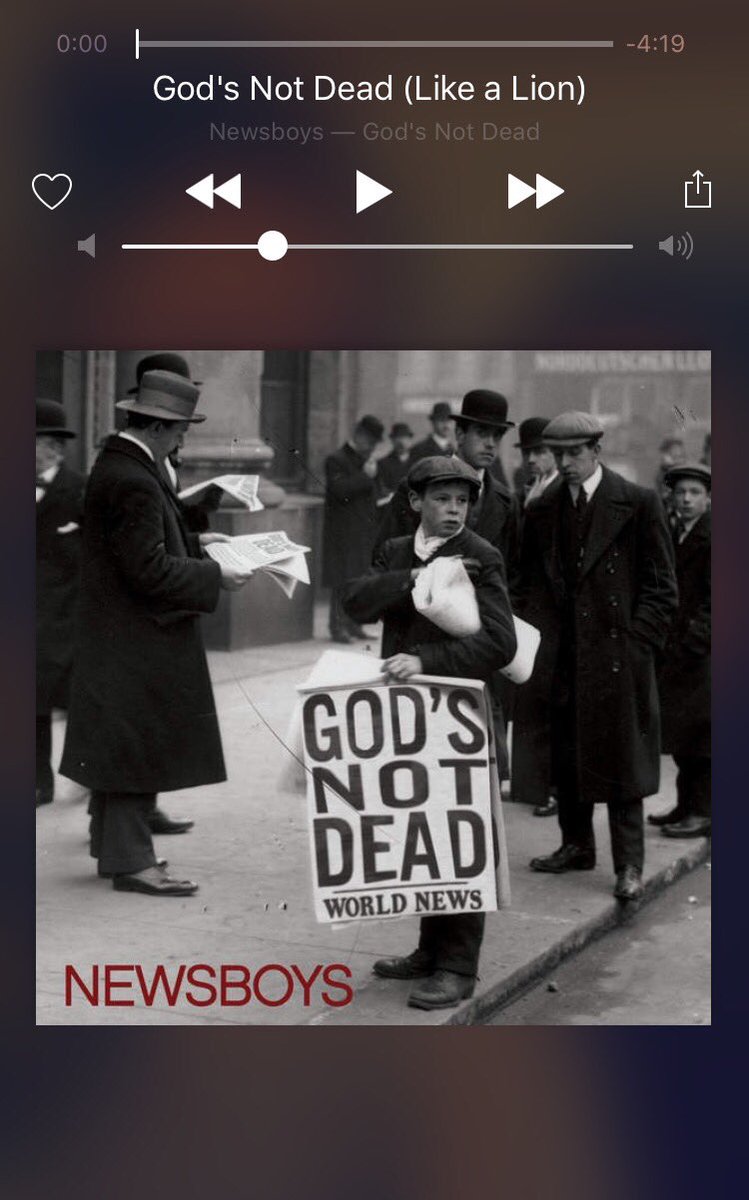 LyssMusick's tweet photo. Out of the 300 songs I have, this is the first one that played today when I hit shuffle.🙏🏻❤️ Can't wait for tomorrow's youth meeting. https://t.co/jqRG4SSdaz