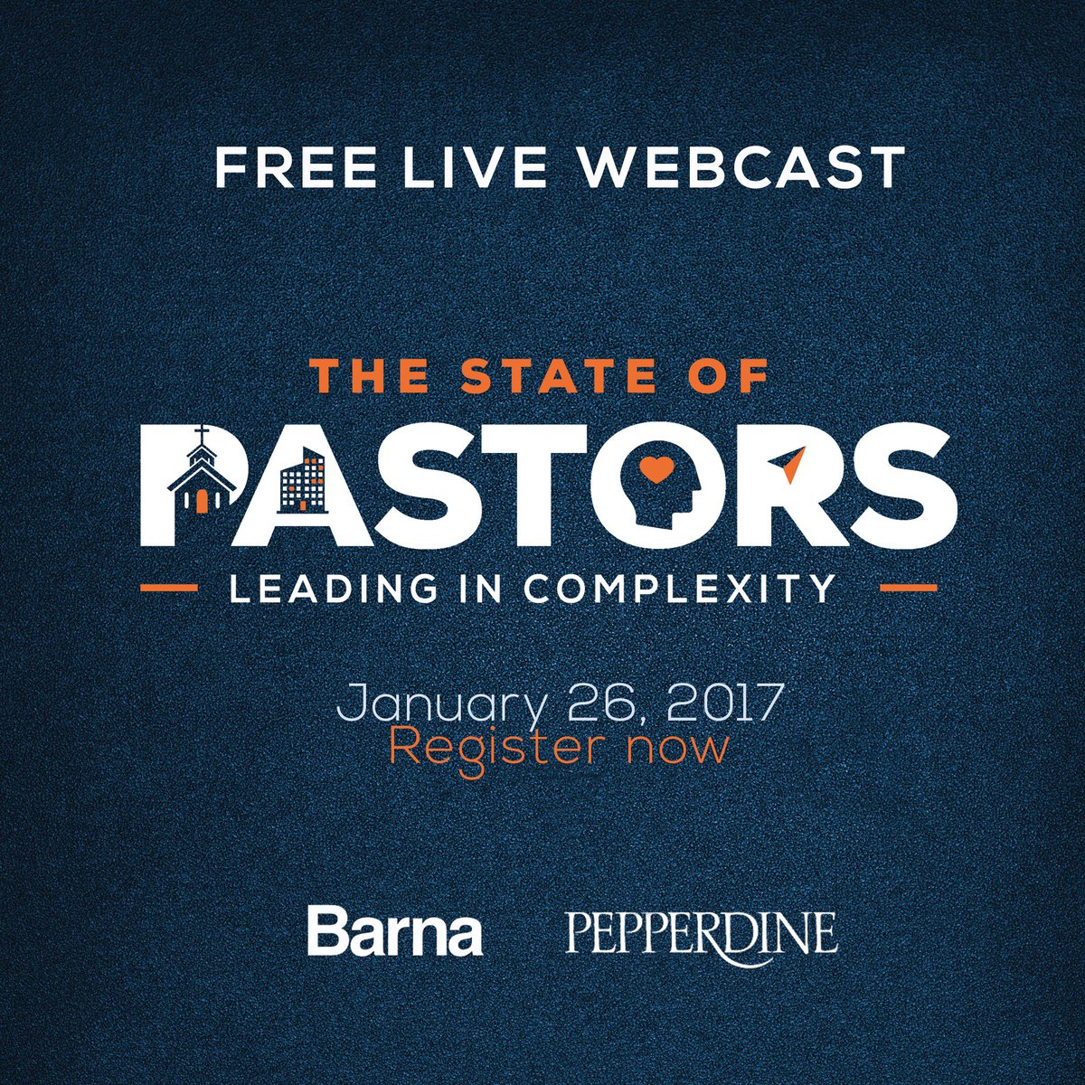 CatalystLink's tweet image. It’s not too late to register for this week’s free #webstream with @BarnaGroup &amp;amp; @Pepperdine: More: bit.ly/stateofpastors #stateofpastors
