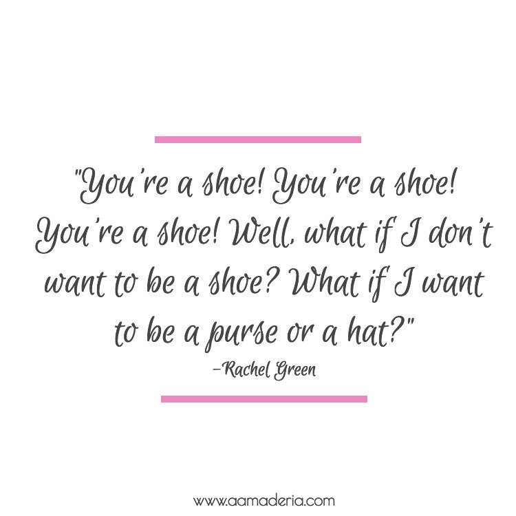 aamaderia's tweet photo. A little Rachel Green to finish up your Monday. ✨ https://t.co/VShXxc5yA1