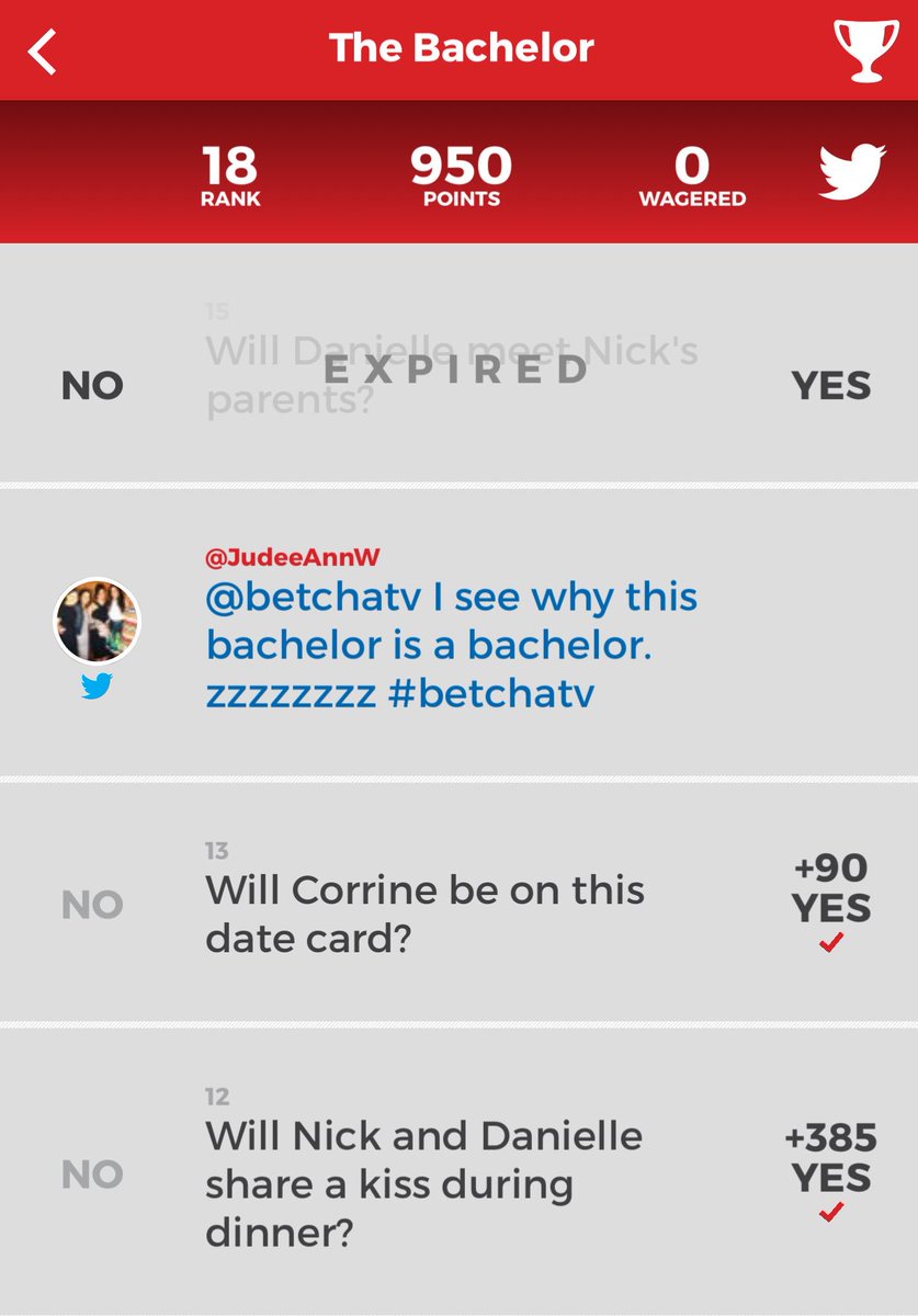 wilyfoXX's tweet photo. #betchatv #theBachelor πππ @JudeeAnnW @tiffanybartok @betchatv https://t.co/xt4mhaKhid