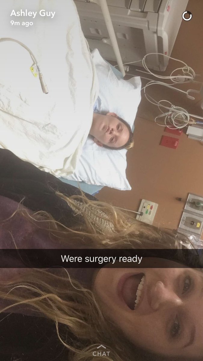 megaanx0's tweet photo. Lmao Ashley got me pre surgery 😂 https://t.co/ylrUmpAGhQ
