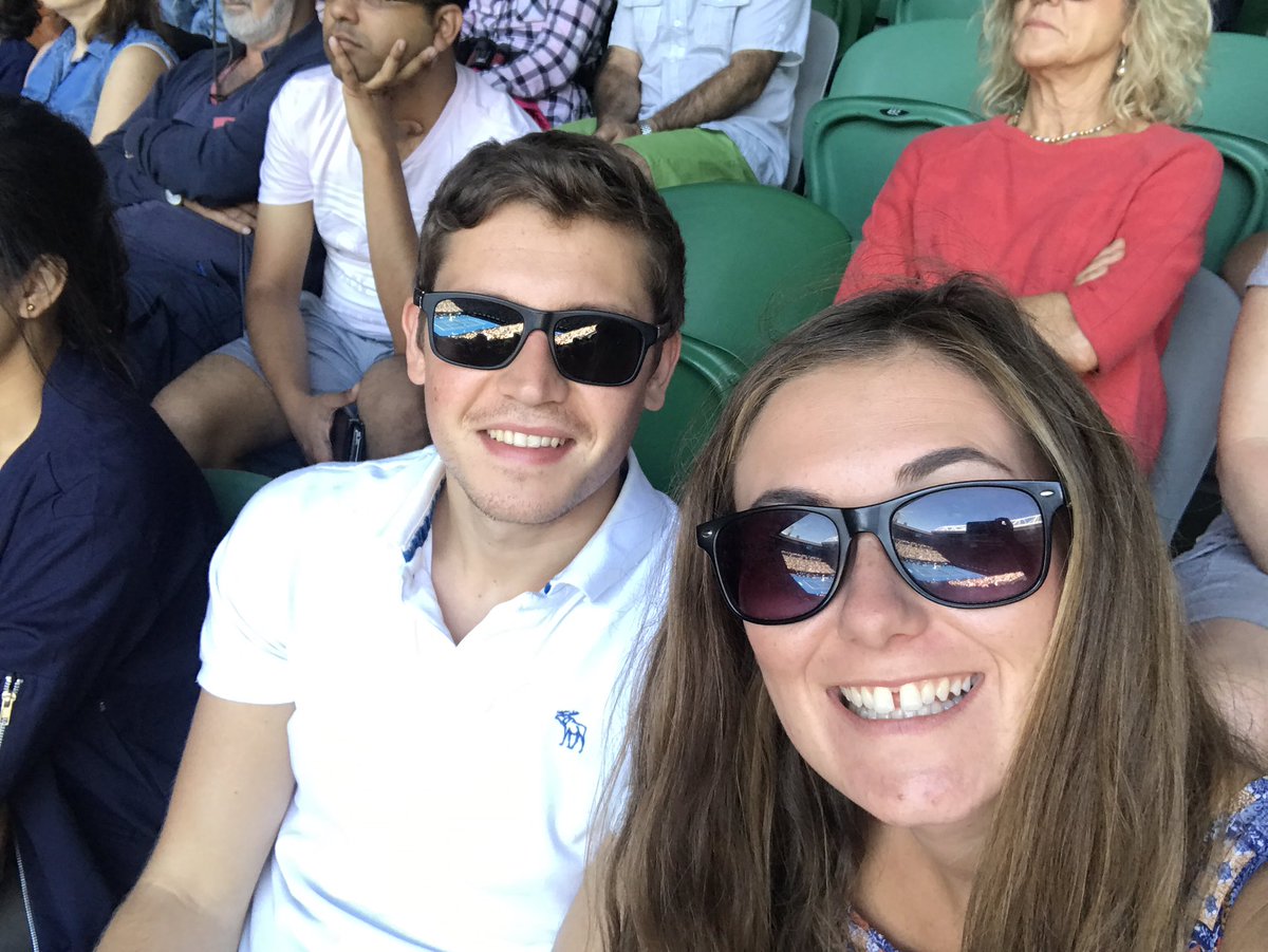 louiseannshaw's tweet photo. Aus open to celebrate our engagement👫❤️ @AustralianOpen #therealandy #monvenus https://t.co/Wd2s9Hlh5y