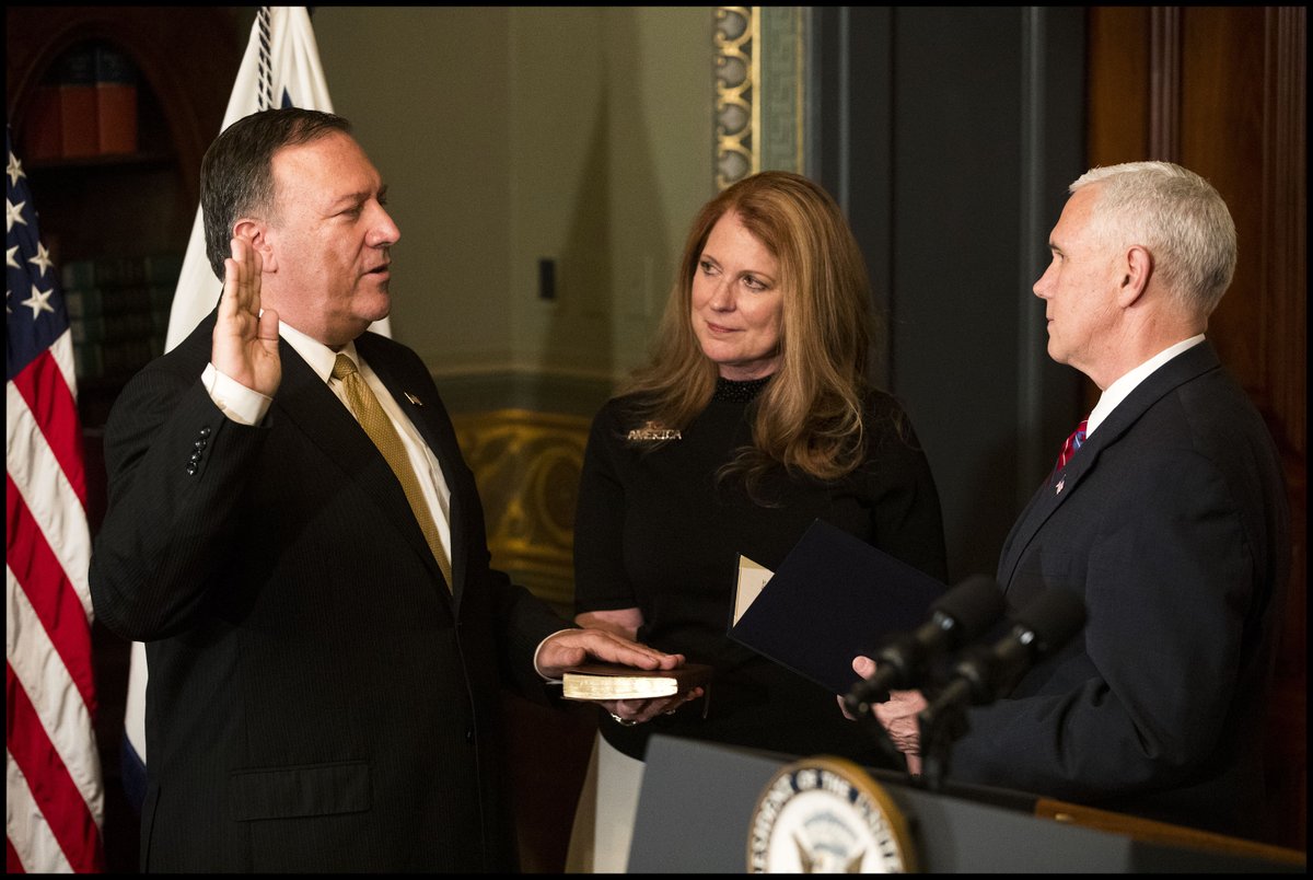 Mike Pompeo confirmed, sworn in as CIA Director