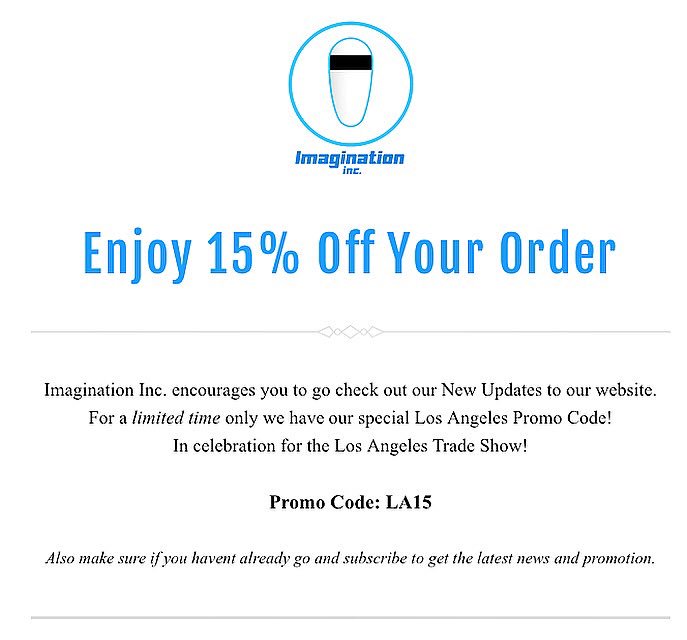 veimagination's tweet image. Go enjoy 15% of your order! limited Time Only! veimagination.wixsite.com/imaginationinc