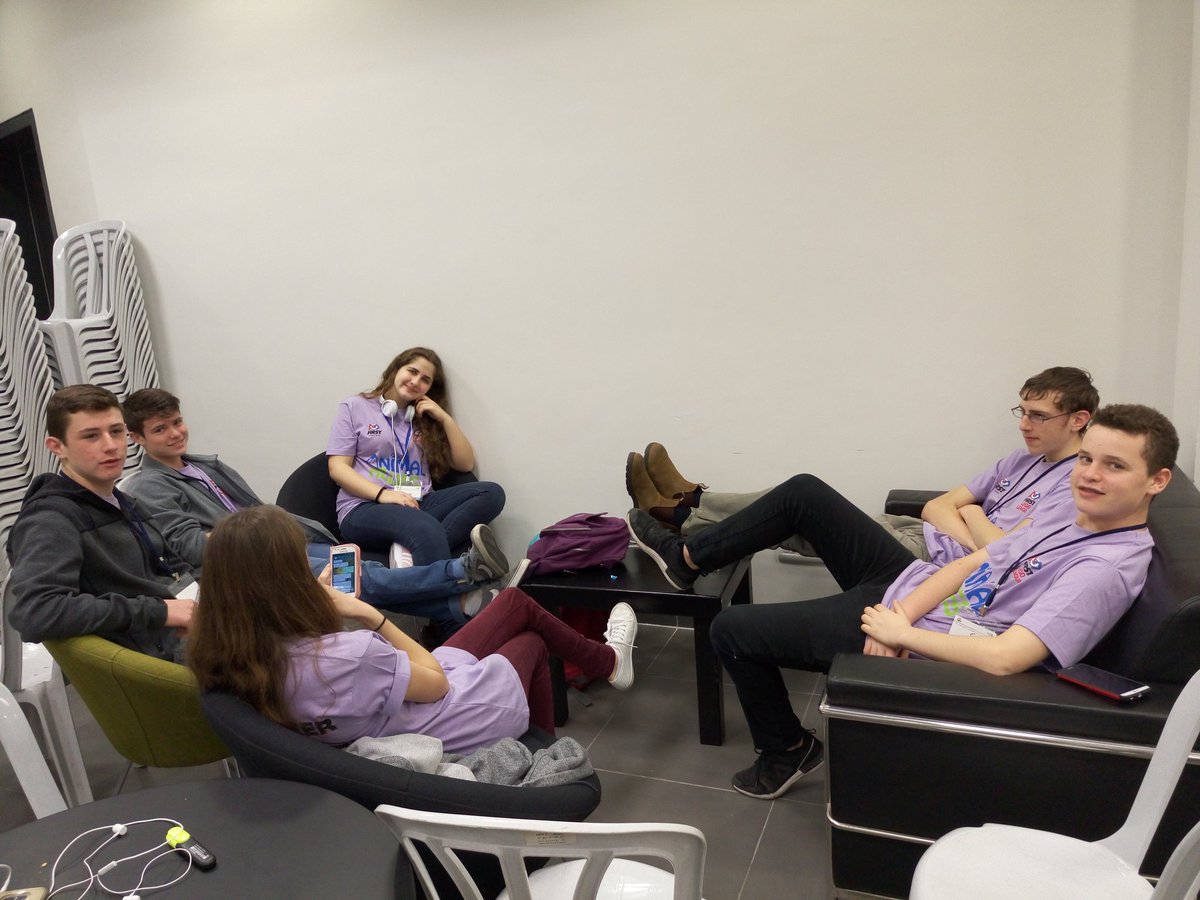 the team is volunteering in a compotition to support the first community!