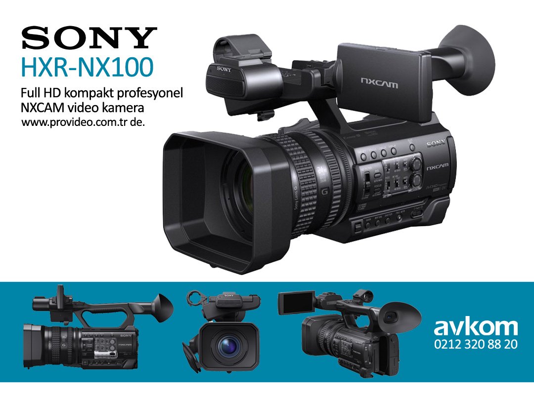 avkom's tweet photo. Üstün özellikleri ve ekonomik fiyatı ile #Sony HXR #NX100, uygun profesyonel çözümler arayanlar için ideal.
https://t.co/8wltOAKUjl #Avkom https://t.co/yDfZKiHN5Z