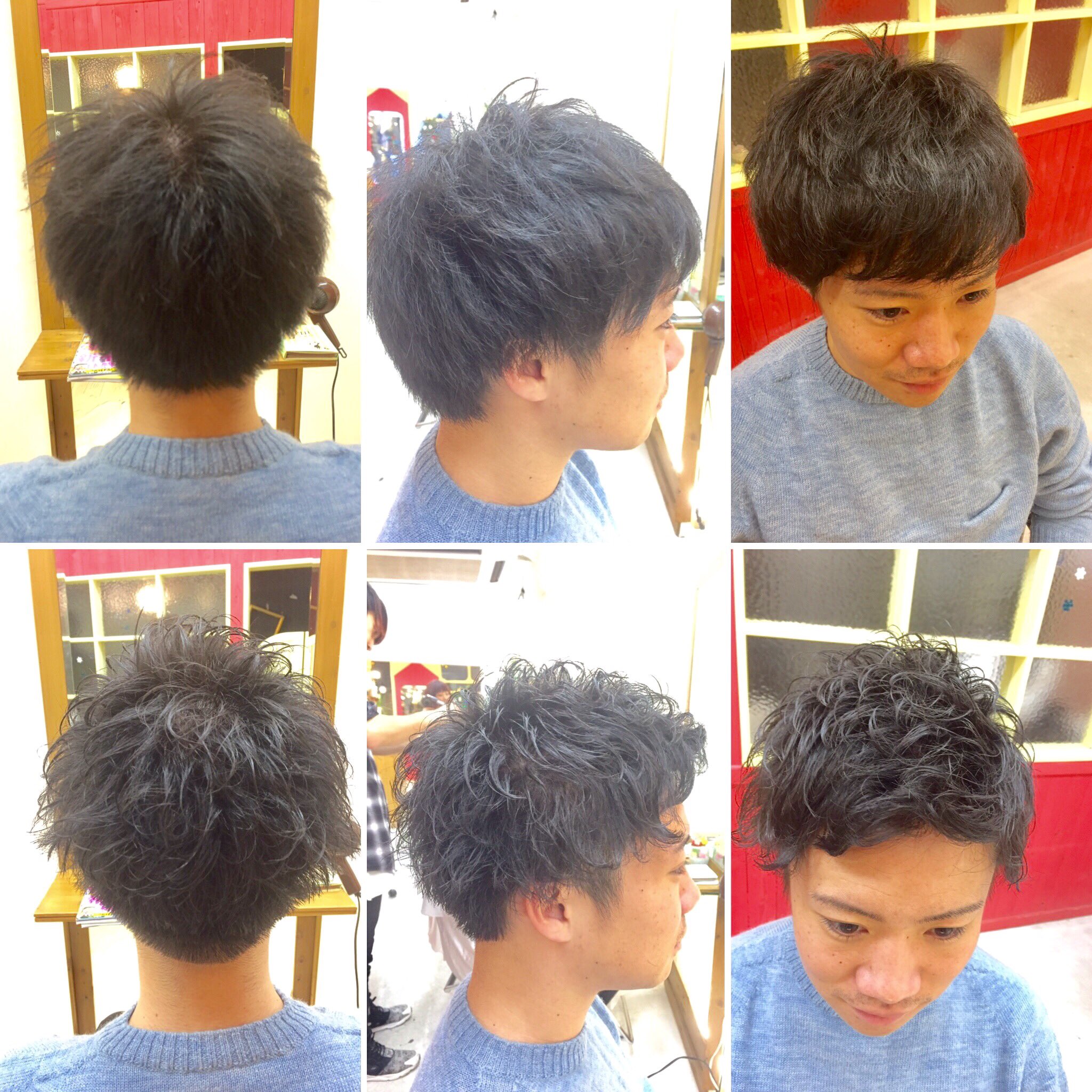 宮川太志 Hairmakefrei 代表 お客様 束感カット メンズスタイル 短くてもパーマはできる ランダムな動きやセット楽にしたいならオススメ いつもありがとう メンズスタイル集 髪型 人気 大阪 梅田 メンズカット 束感スタイル 美容室