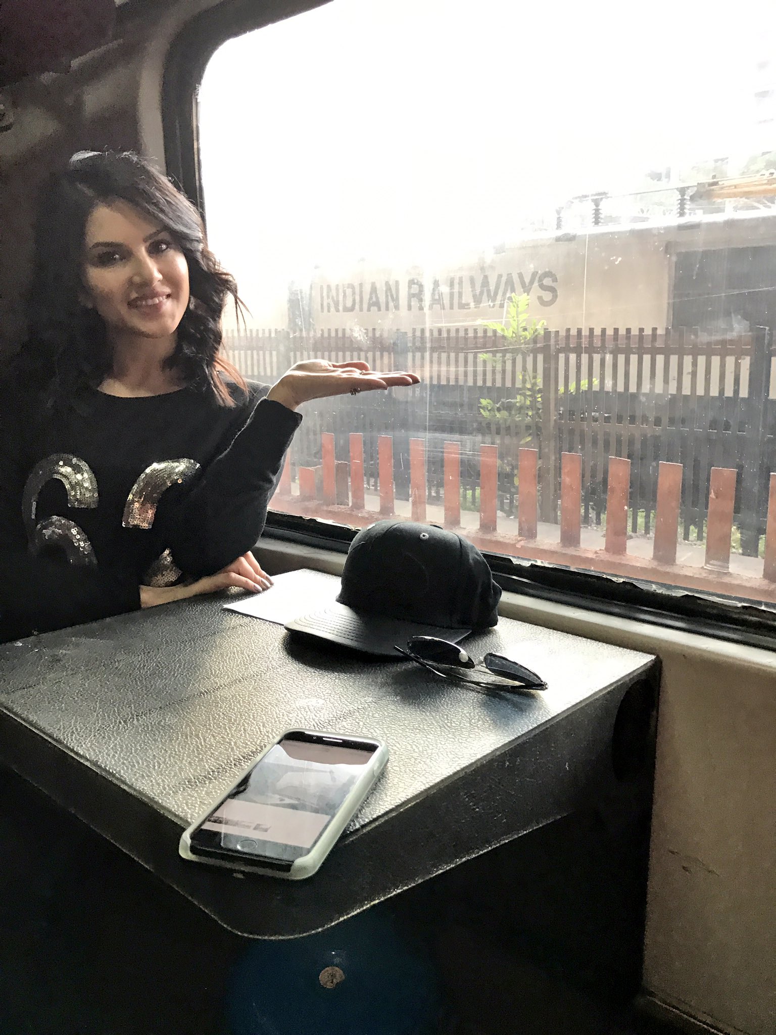 1 pic. Train ride!! Almost to the final stop! Most amazing journey! @RaeesTheFilm @DanielWeber99 @yofrankay