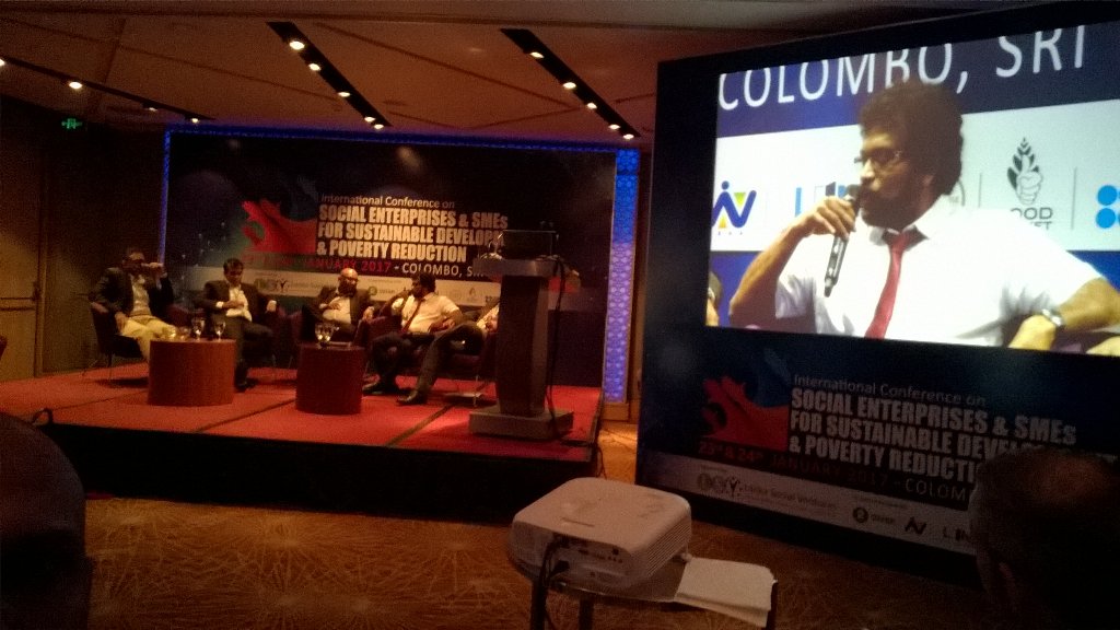 SocEntLK's tweet photo. "#lka needs a legal status for #SocEnt to create financial solutions for them" Asst. Governor Central Bank #SriLanka https://t.co/G6QXreDwsU