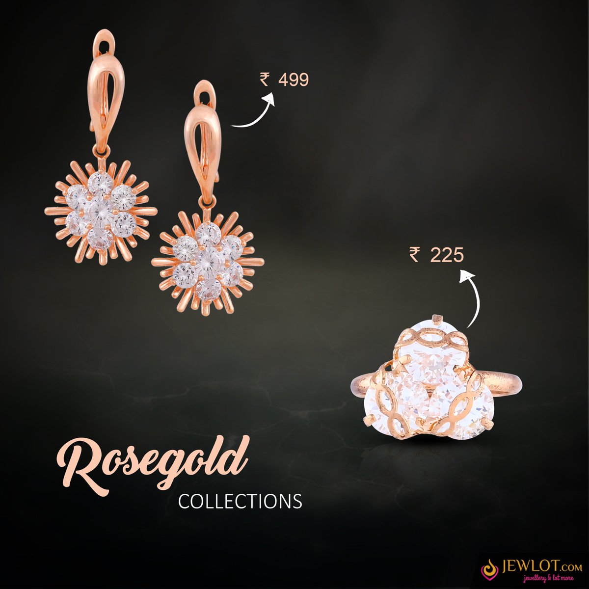 Jewlott's tweet photo. Be the Extraordinary in Ordinary!! Daily Wear Rose gold Collections ♥️
#jewlot #rosegold #dailywear #COD
shop @http://bit.ly/2klRcHy https://t.co/sZPsCnqyKT
