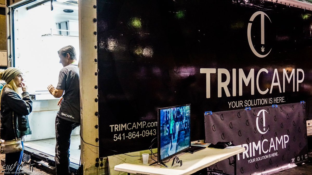 summitmediadev's tweet photo. #TrimCamp mobile solution truck on display at the #thcfair in #MedfordOregon - #southernoregon @TRIMCAMPLLC @thcfair https://t.co/C1sKTiSBBX