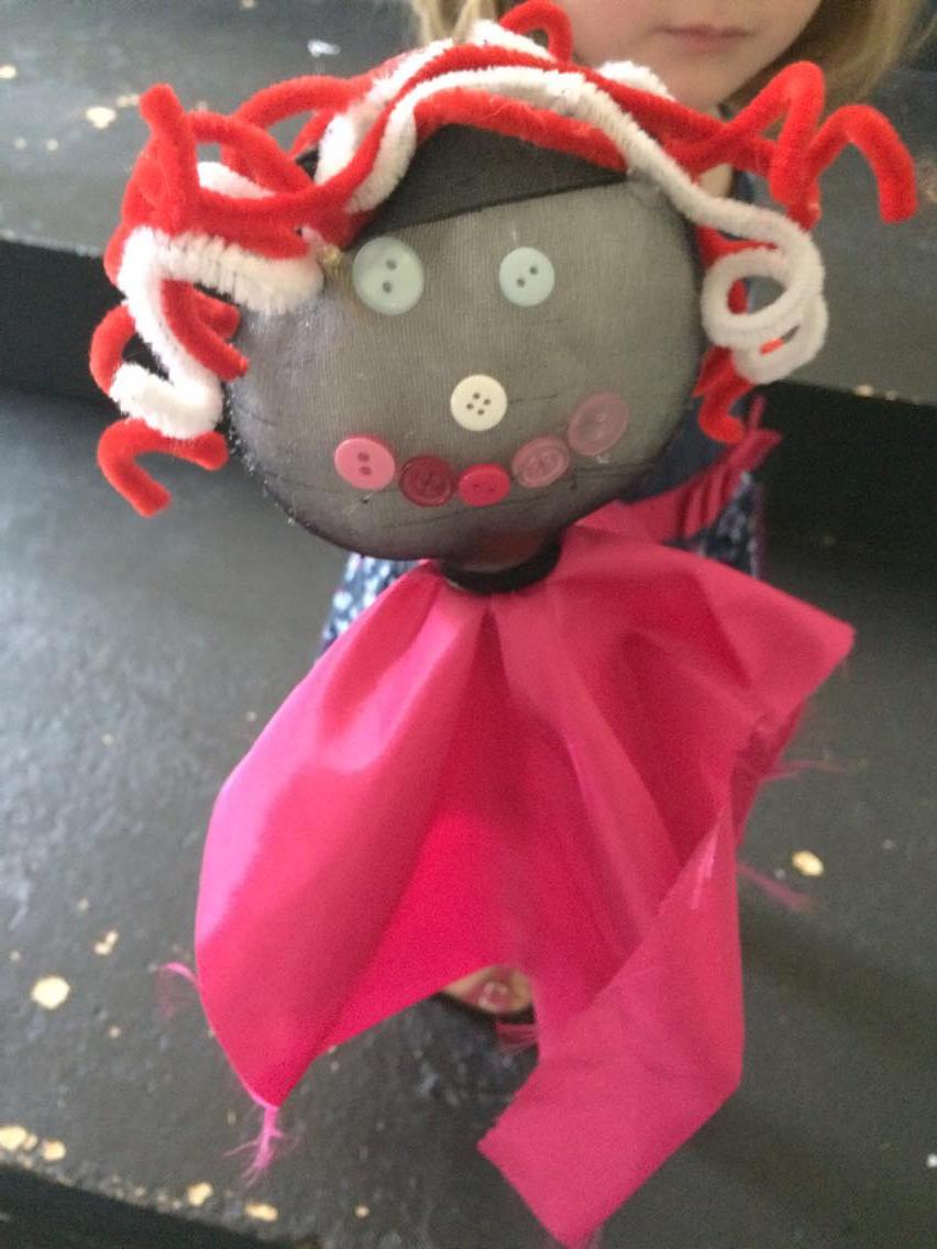 SparePartsFreo's tweet image. Puppet making fun in our school holiday workshops, spots still available for this weeks workshops! Call 9335 5044 to book #puppetworkshops