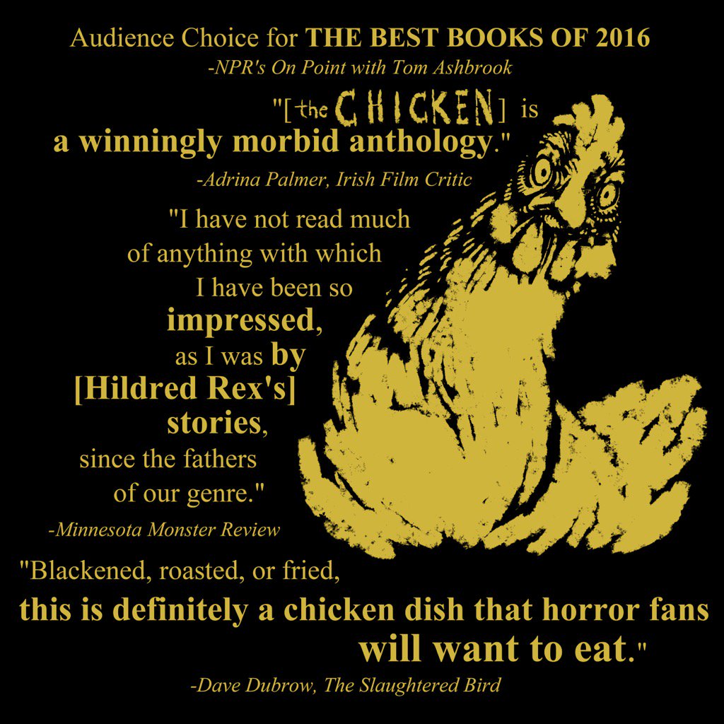 Hildred_Rex's tweet photo. @BDisgusting What about #horror books?
#HildredRex #anthology #TheChickenOr3WeirdTales #Kindle #Amazon #amazonkindle https://t.co/97DH1kf4Hn
