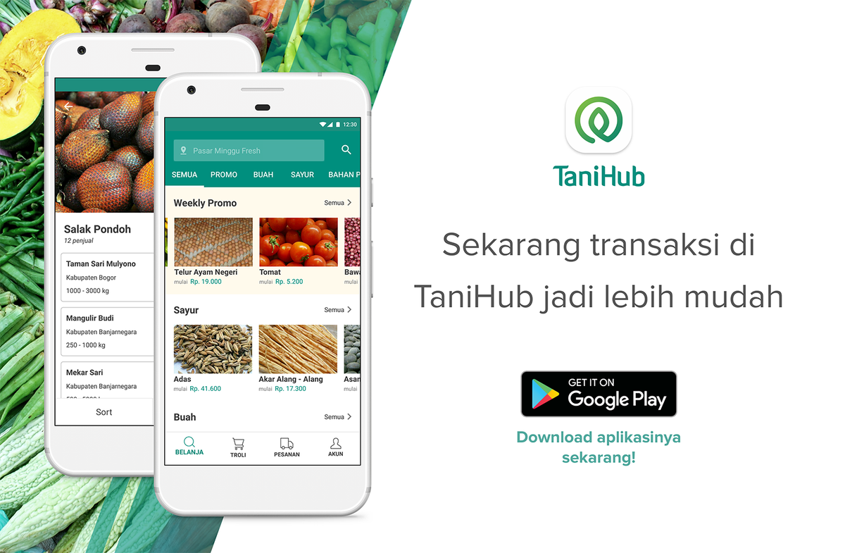 layanan groceries online - tanihub