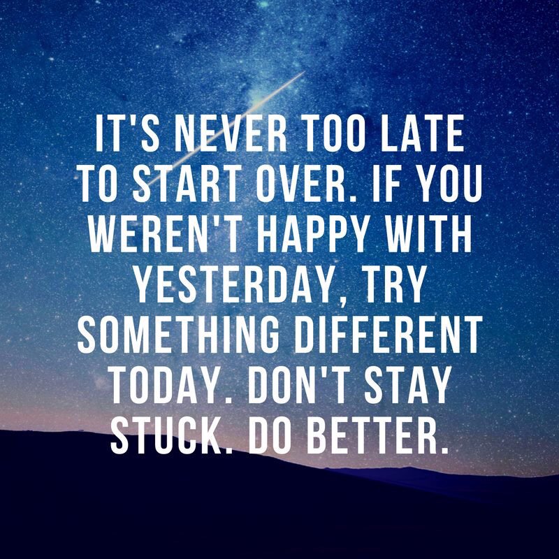 CFUnaStamus's tweet image. #ItsNotToLate #StartOver #DontStayStuck #DoBetter #CFUS #USF