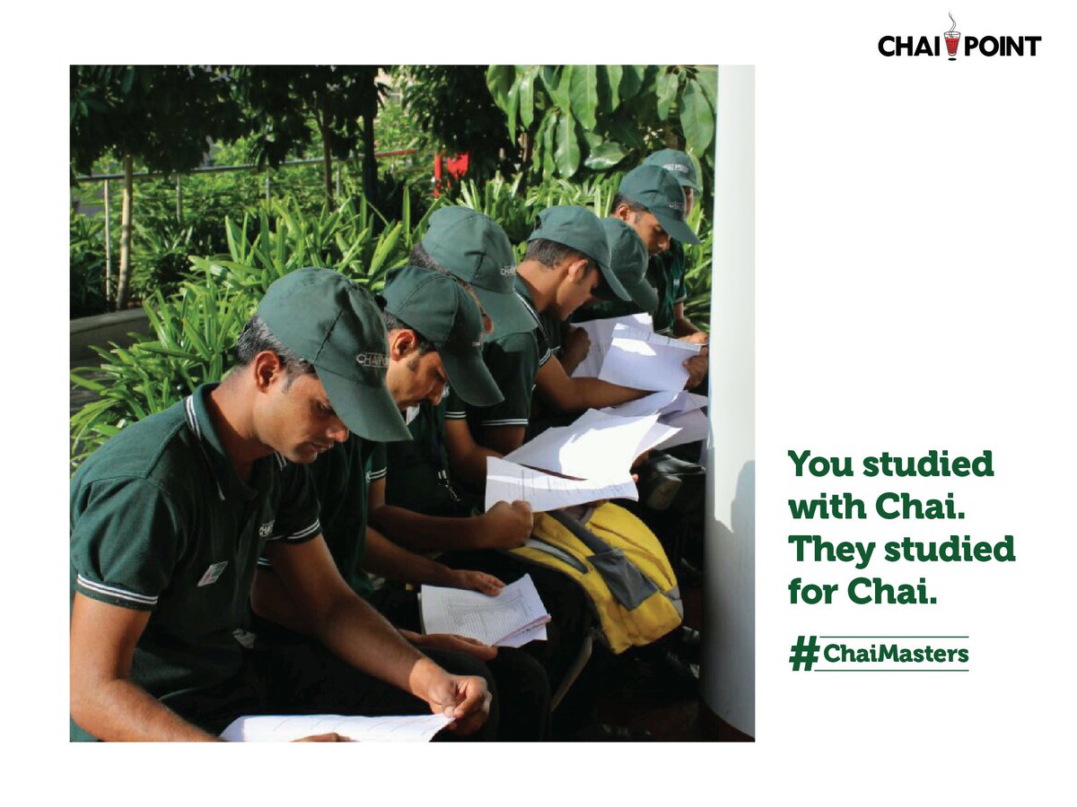 Chai_Point's tweet photo. Making the perfect cup of #Chai is tougher than you think. Check out our Chai Masters gearing up for the event. #ChaiMasters #MyChaiwala https://t.co/EWY6S76N90