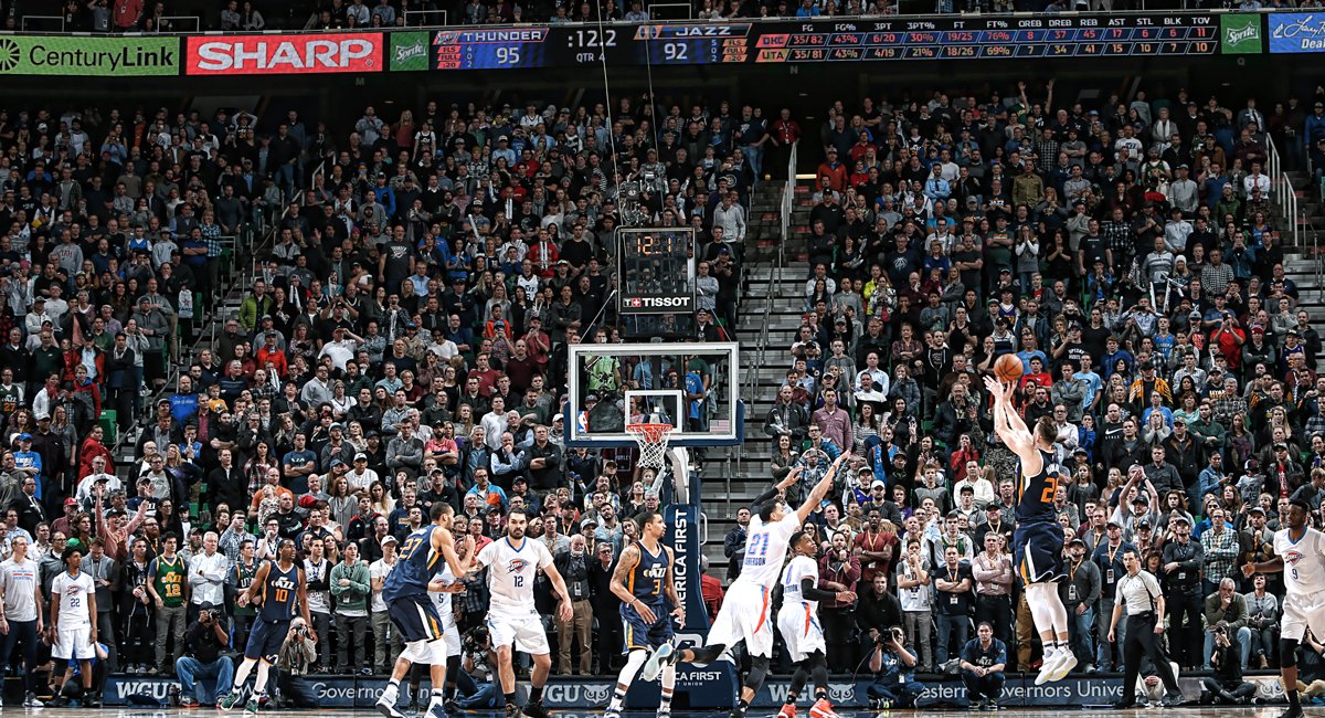 Stats 📊 Highlights 📽 Quotes 🗣  The Roundup: on.nba.com/2kmiJEA  #OKCatUTA https://t.co/PwCebgogw1