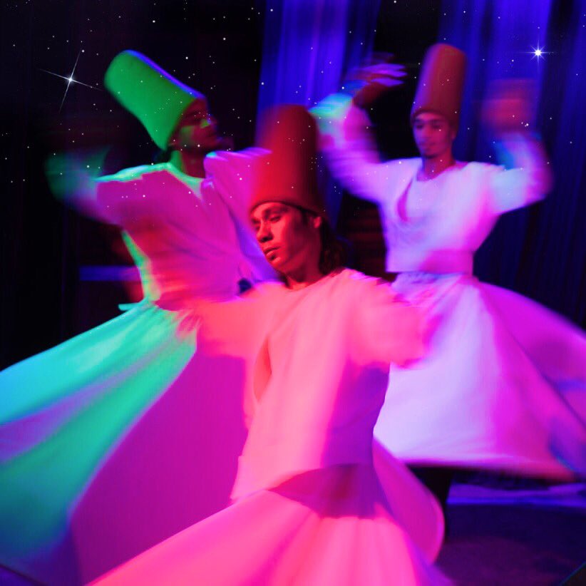 We came whirling
out of nothingness,
scattering stars like dust...
The stars made a circle,
and in the middle,
we dance.
~ Rumi