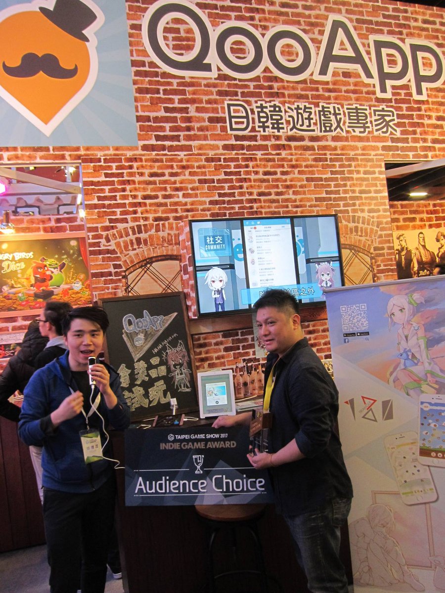 Noxidz's tweet photo. Showcasing #Triangle180 at @TaipeiGameShow with @QooApp but later found out that the footage is gone! :( #indiegame #gaming #indiedev https://t.co/mEYVnfswZT