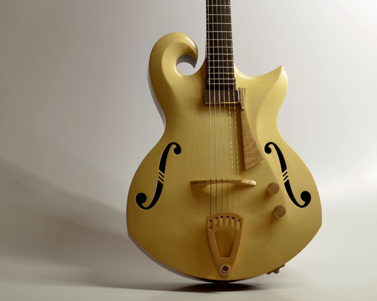 murraykuun's tweet photo. If ever I design/make a #guitar that looks even a bit like a fendergibsonibanez, please reprimand me:-) #nylon string #x_over #harpguitar https://t.co/AyNwR100Uh