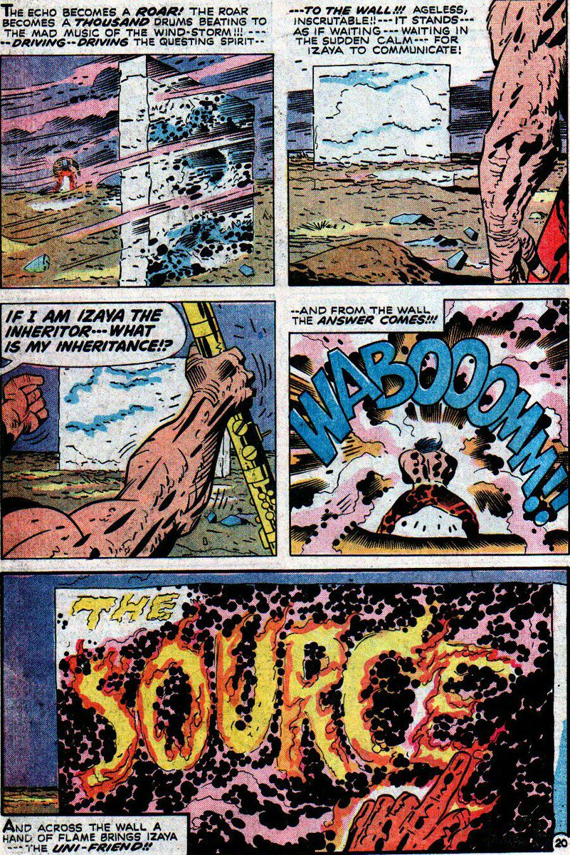 I was Izaya the Inheritor. @SteppenwolfvsJL killed my wife Avia &amp; I made war with Apokolips.
I found peace in The Source &amp; became Highfather