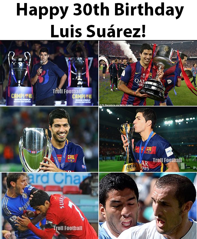 Happy Birthday Luis Suárez 