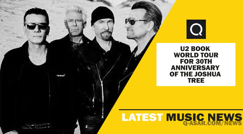 U2 Book World Tour For 30th Anniversary Of The Joshua Tree
bit.ly/2j5uMIH

#U2 #TheJoshuaTree