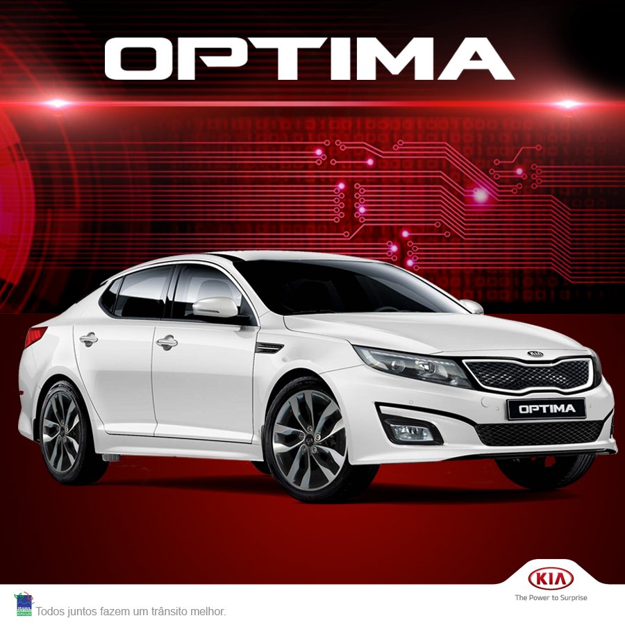 kiadobrasil's tweet photo. KIA Optima - Luxuoso como sempre, potente e econômico como nunca. #KiaMotorsBrasil #KiaOptima #Sedan #paddleshift #165cv https://t.co/hUcD4pAYOt