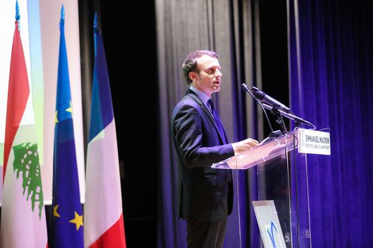 i24NEWS_FR's tweet photo. #Macron en visite au Liban rejette le mouvement BDS contre Israël ►► https://t.co/XHgmxQQQ8i https://t.co/ljQgVbS9wA