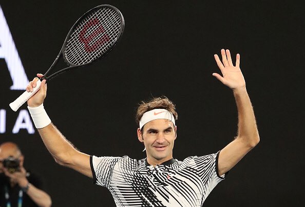 WilsonTennis's tweet photo. Guess who's back in the #AusOpen semifinals... 👇 https://t.co/9SrzCZzYZI