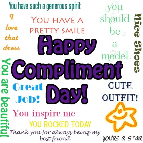 EOMaggie's tweet photo. Today's #NationalComplimentDay! So celebrate by giving someone a compliment. #CW39 https://t.co/iTUtBsamZK